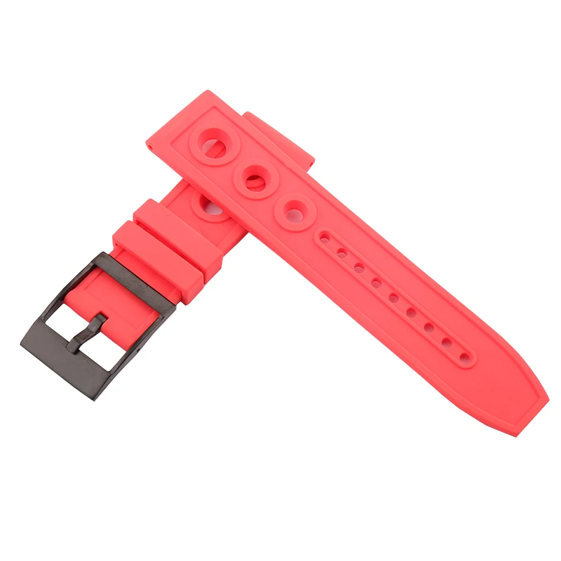 Watch accessories suitable for Breitling series rubber watchband men's and women's universal sports waterproof watchband