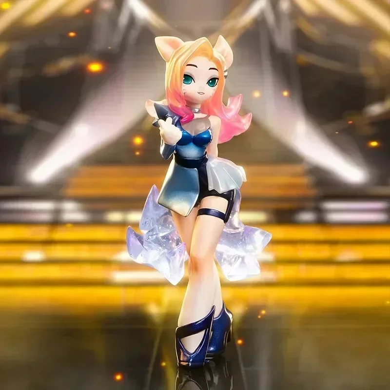 Фото POP MART K/DA ALL out Series League of Legends слепая коробка Kawaii аниме фигурка-сюрприз Mystery Doll Collection №5