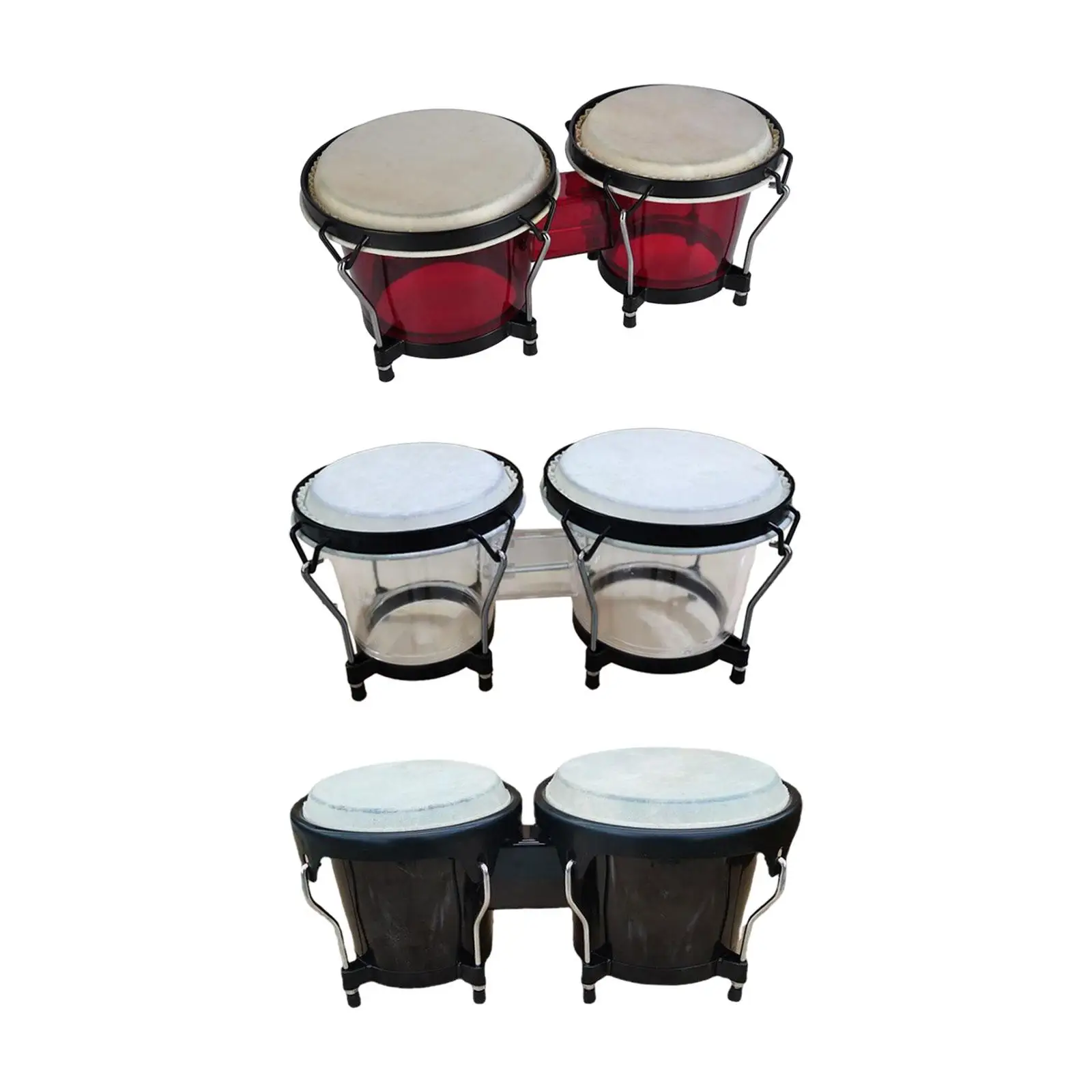 

6” and 7”bongo Drums Educational Toy African Hand Drum for Boys Girls