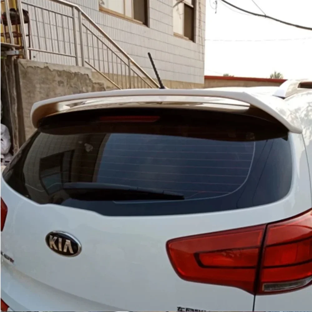 Фото Спойлер для Kia Sportage 2011-2017, высококачественный материал ABS, спойлер на заднее крыло автомобиля, базовый цвет, спойлер Kia Sportage R №2