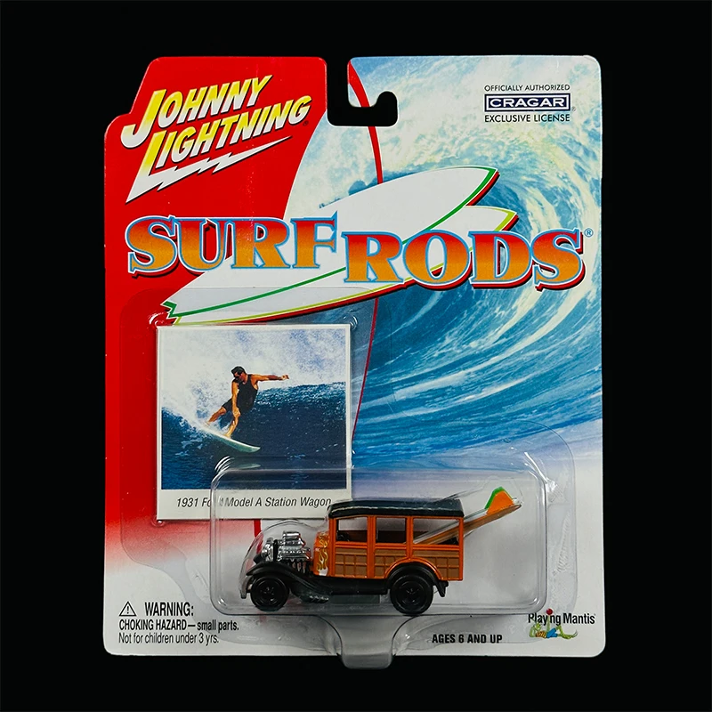 Модель автомобиля из сплава Джонни 1/64 Рождественская праздничная серия Shelby GTO moon