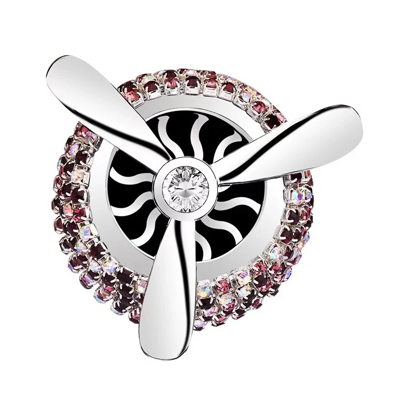 

Creative Bling Crystal Diamond Cartoon Car Air Freshener Outlet Vent Clip Car Perfume Solid Diffuser Car Accessories For Girls