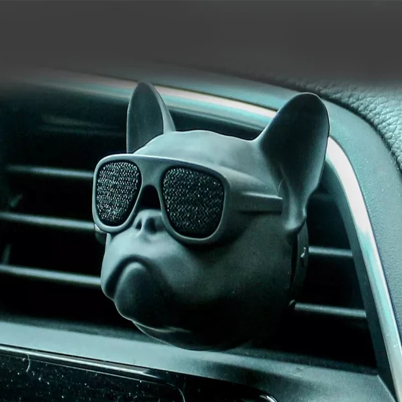 

New Bulldog Car Perfume Fragrance Diffuser Creative Air Freshener Clip Auto Vents Outlet Parfume Diffuser Decor Car Accessories