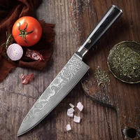 chef knife professional kitchen knife japanese damascus steel cleaver slicing knives meat santoku knife cooking knife