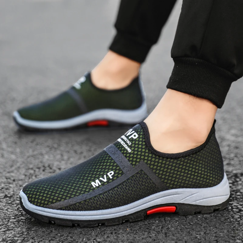 

Summer Men's Sneakers Moccasins Men's Shoes Designer Men Running Shoes Luxury Breathable Men Casual Light Walking Men Sneakers