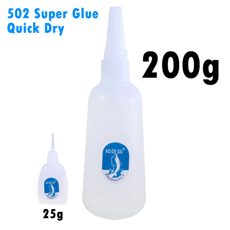 200 г 502 супер клей быстрый мгновенная быстросохнущая цианоакрилатная прочная