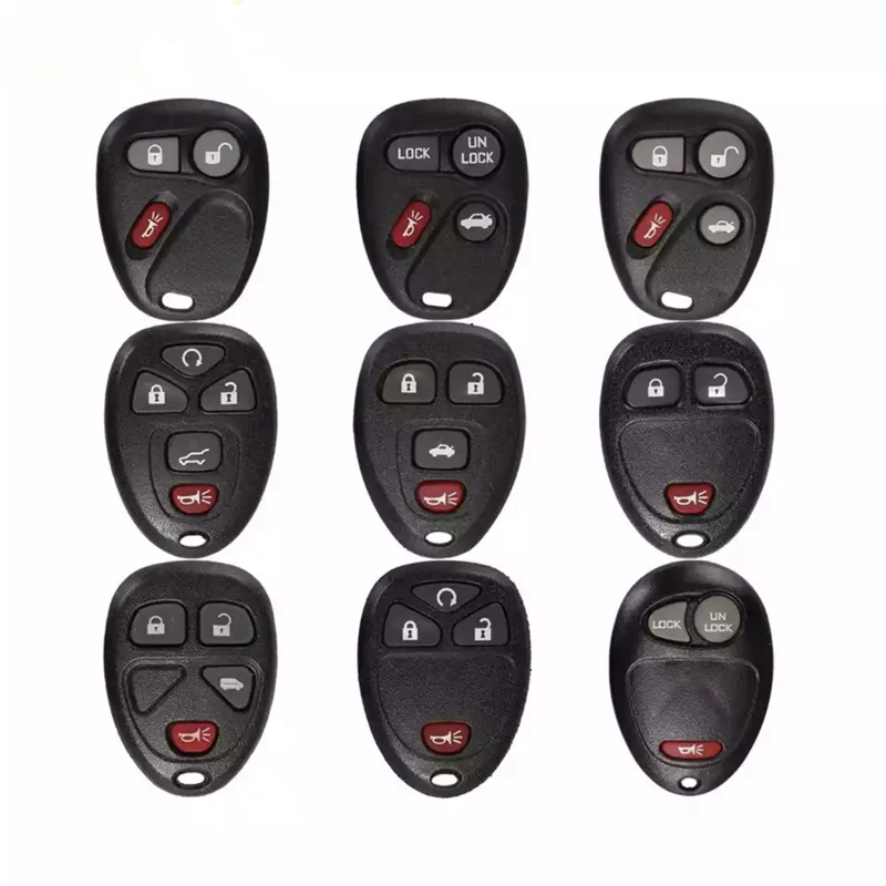 

5 Buttons Remote Entry Keyless Key Shell Case Fob For GM For Buick For Chevrolet