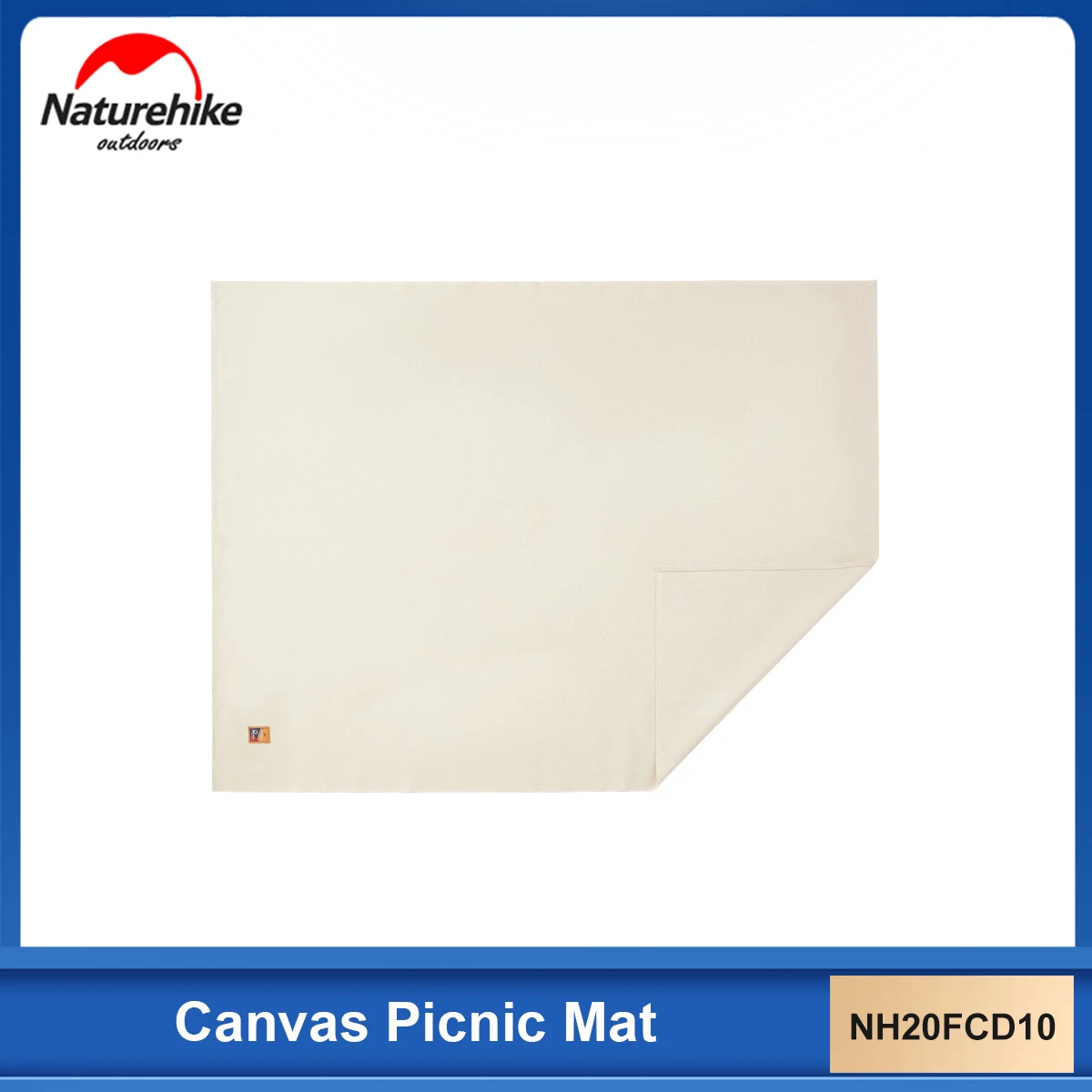 

Naturehike Portable Camping Mat NH20FCD10 Portable Ultra-Light X Penfield Co-branded Canvas Picnic Mat Blanket Outdoor Cushion