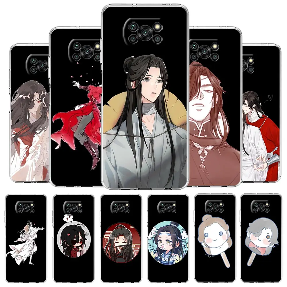 

Heaven Officials Blessing TGCF Phone Case For Xiaomi Poco X3 NFC F3 M3 X4 X5 Pro 5G Mi 11 Lite Ultra 11T 12 12T Pro 11i Cover