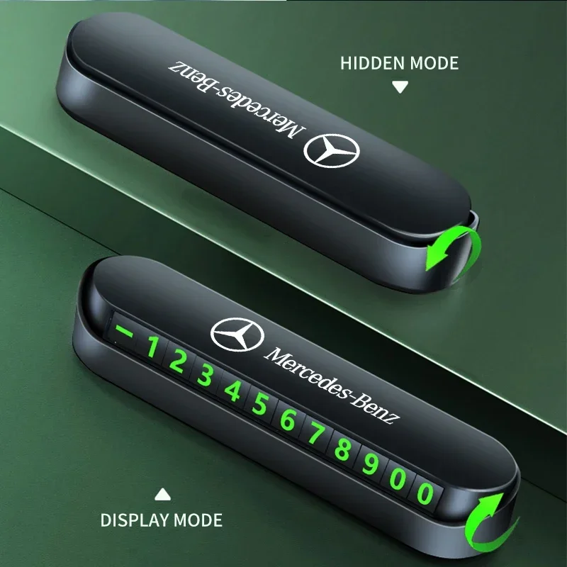 1 шт. автомобильный временный знак остановки парковочная карта номер телефона