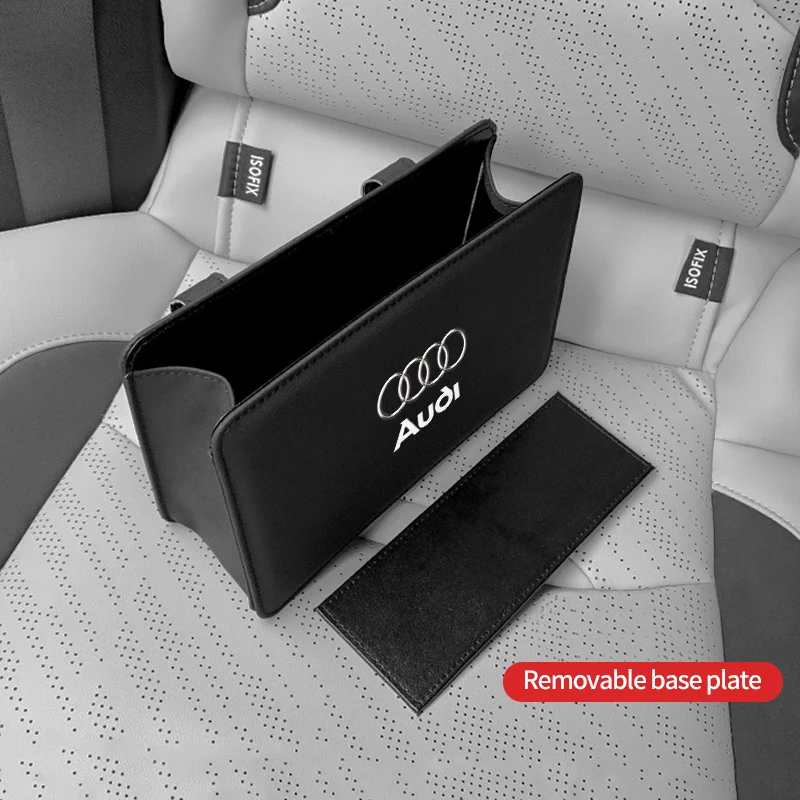 Автомобильная корзина для мусора органайзер Audi A3 A4 A5 A6 A7 A8 S3 S4 S5 S6 Q3 Q5 Q7 задняя