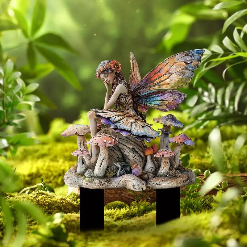 Сказочный декор для наружного богемного сада 2D акриловые колья уличный милый