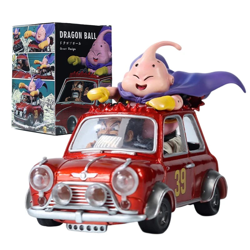 

Dragon Ball Z Fat Buu Anime Figures Majin Buu Figurine Mr. Satan Drive Car Pvc Statue Collectible Model Decoration 14cm Toy Gift