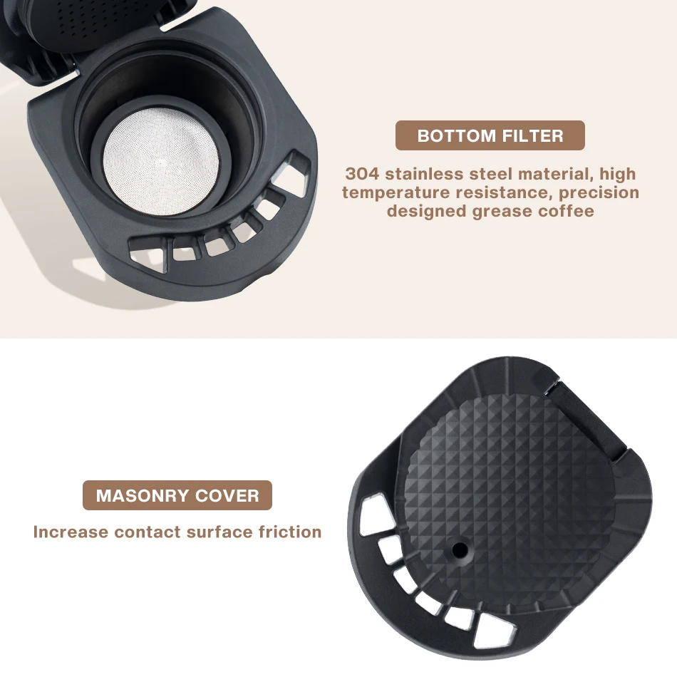 Icafilas многоразовый держатель-адаптер для капсул Dolce Gusto для Genio S Piccolo XS CIRCOLO Infinissima