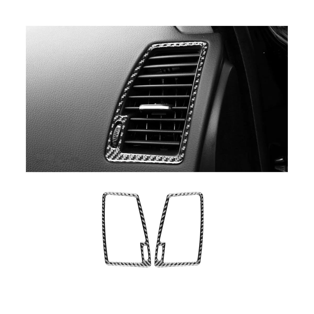 Боковая крышка рамы вентиляционного отверстия кондиционера декоративная