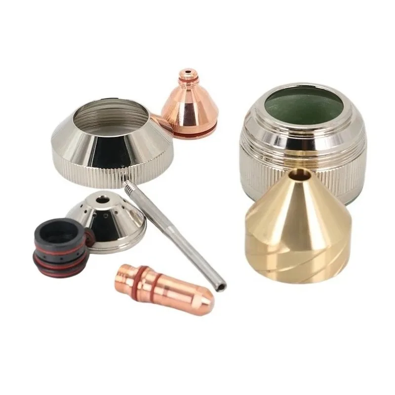 Фото Электрод YK-330 YK330, сопло YK02201 YK02211, защитный экран YK02419 YK02423, плазменный резак для станка плазменной резки с ЧПУ LGK-300 IGBT №1