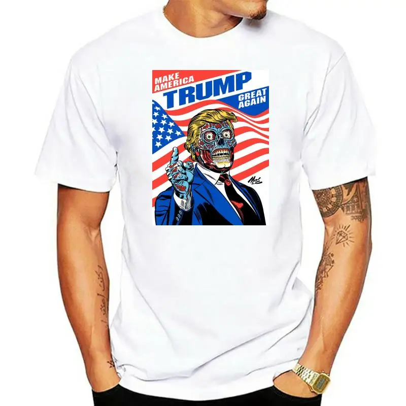 

New Trump Zombie Men'S T-Shirt Size S-2Xl Loose Plus Size Tee Shirt
