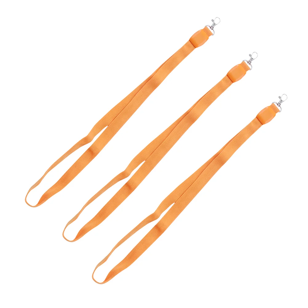 

3 Pcs Keyring Lanyard Cellphone Holder Teacher Lanyards Necklaces Holder Shine Lanyard Kids Neck Keychain Holder