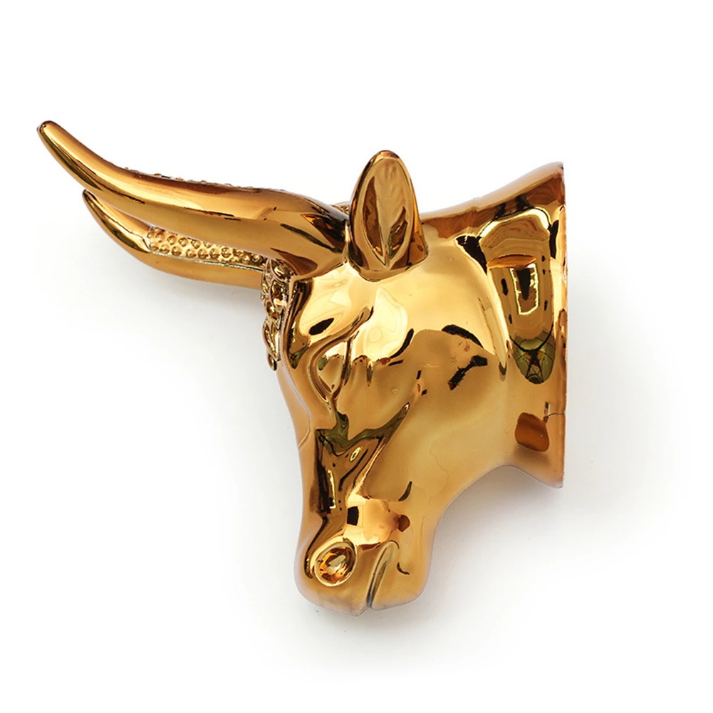 

Guitar Wall Hanger Professionals Stand Wall Mounted Art Bracket Bull Head For Ukulele Holder Instrument Display