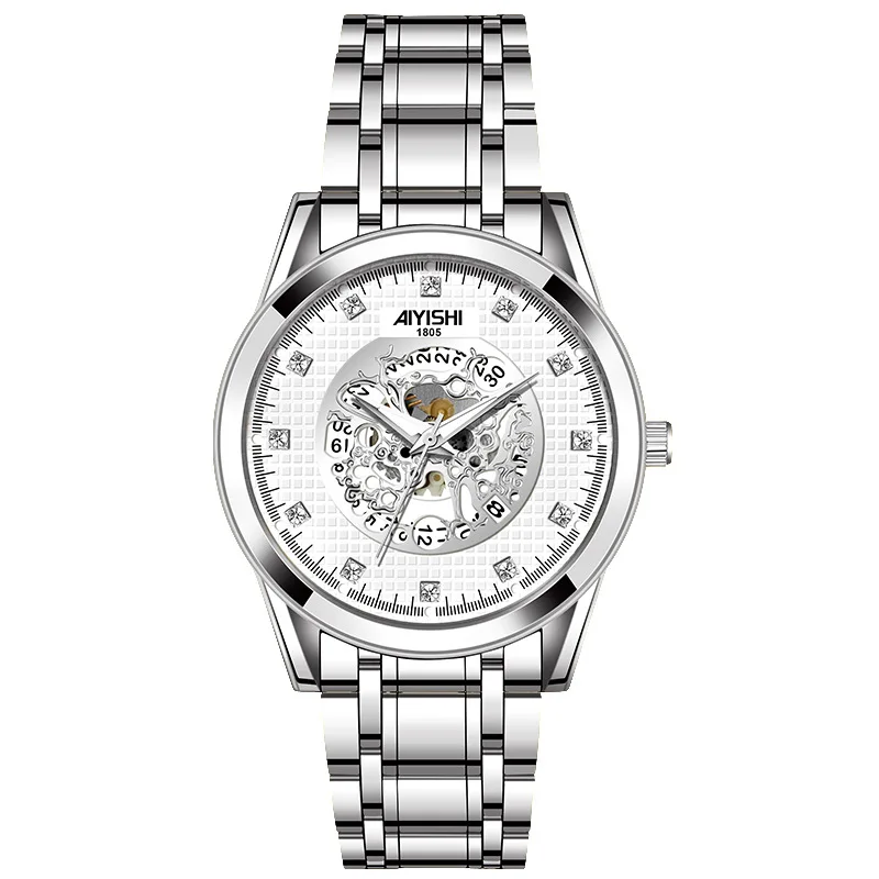 Водонепроницаемые модные полностью автоматические немеханические мужские