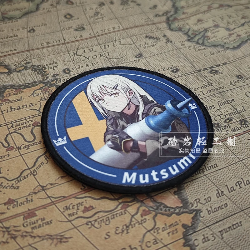 Взгляд! Это MyGO! Нашивка Mutsumi Wakaba значок для морального духа два размера аниме