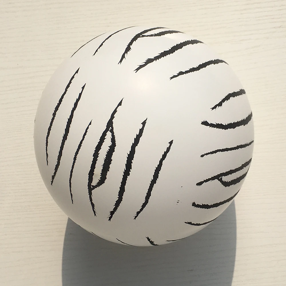 Латексные шары с мультяшными животными принт коровы черные фермерская тема