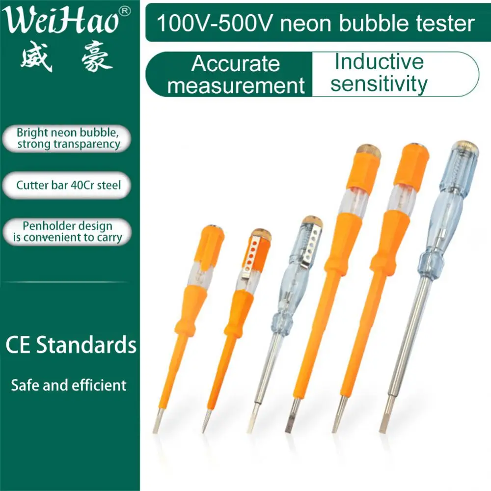 

Current Test Testing Pencil Copper Cap Screwdriver Compact Structure Hardware Tools Electrician Test Pencil Tools Special