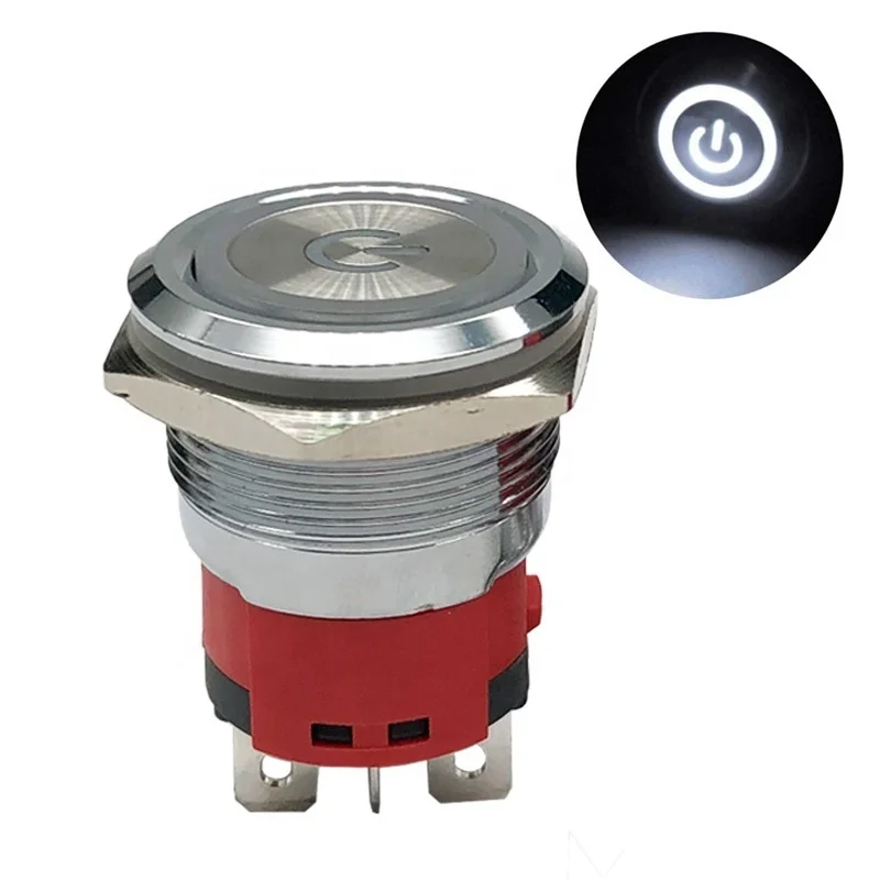 

M22 Metal push button switch IP68 waterproof switch light switch