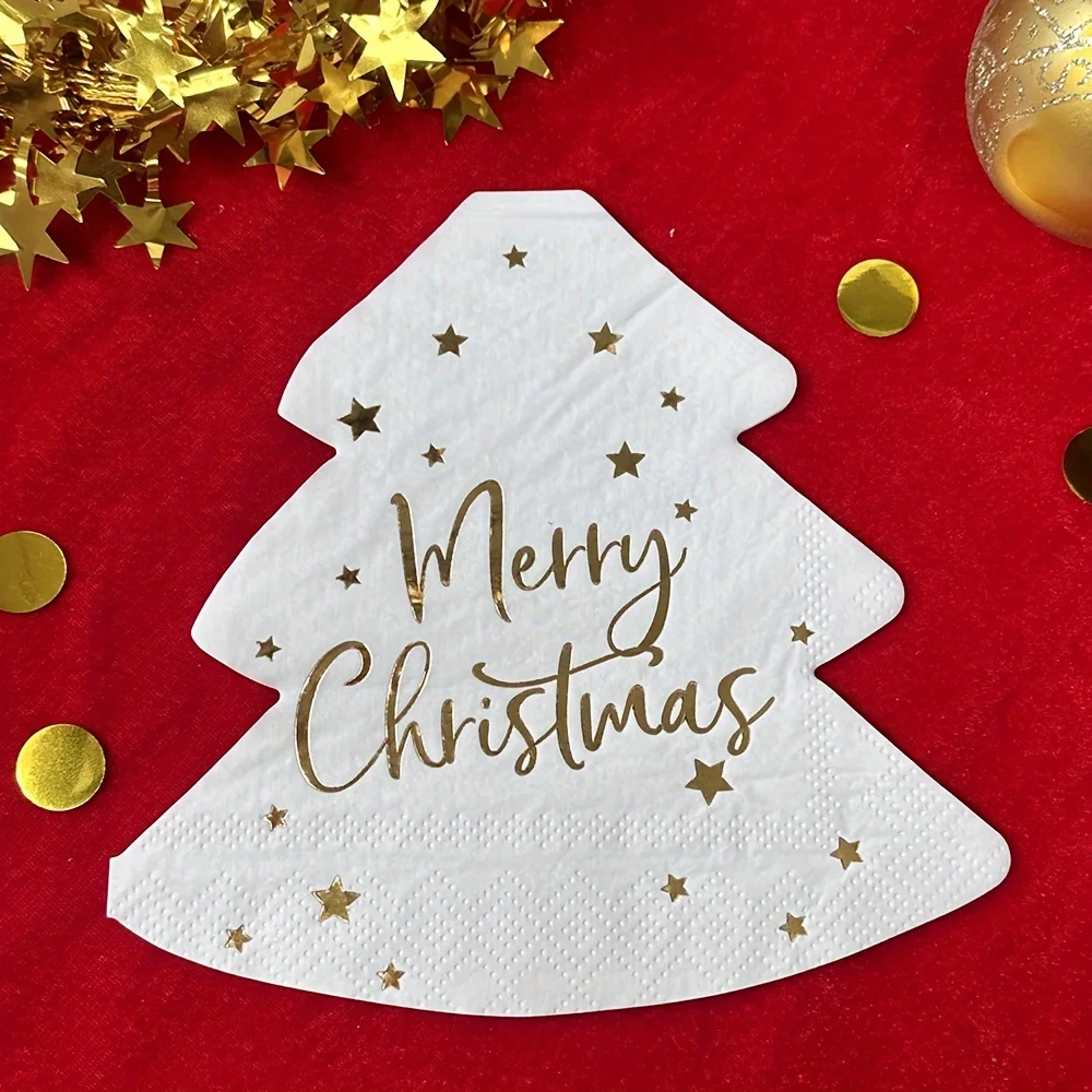 

Одноразовые бумажные салфетки Рождество