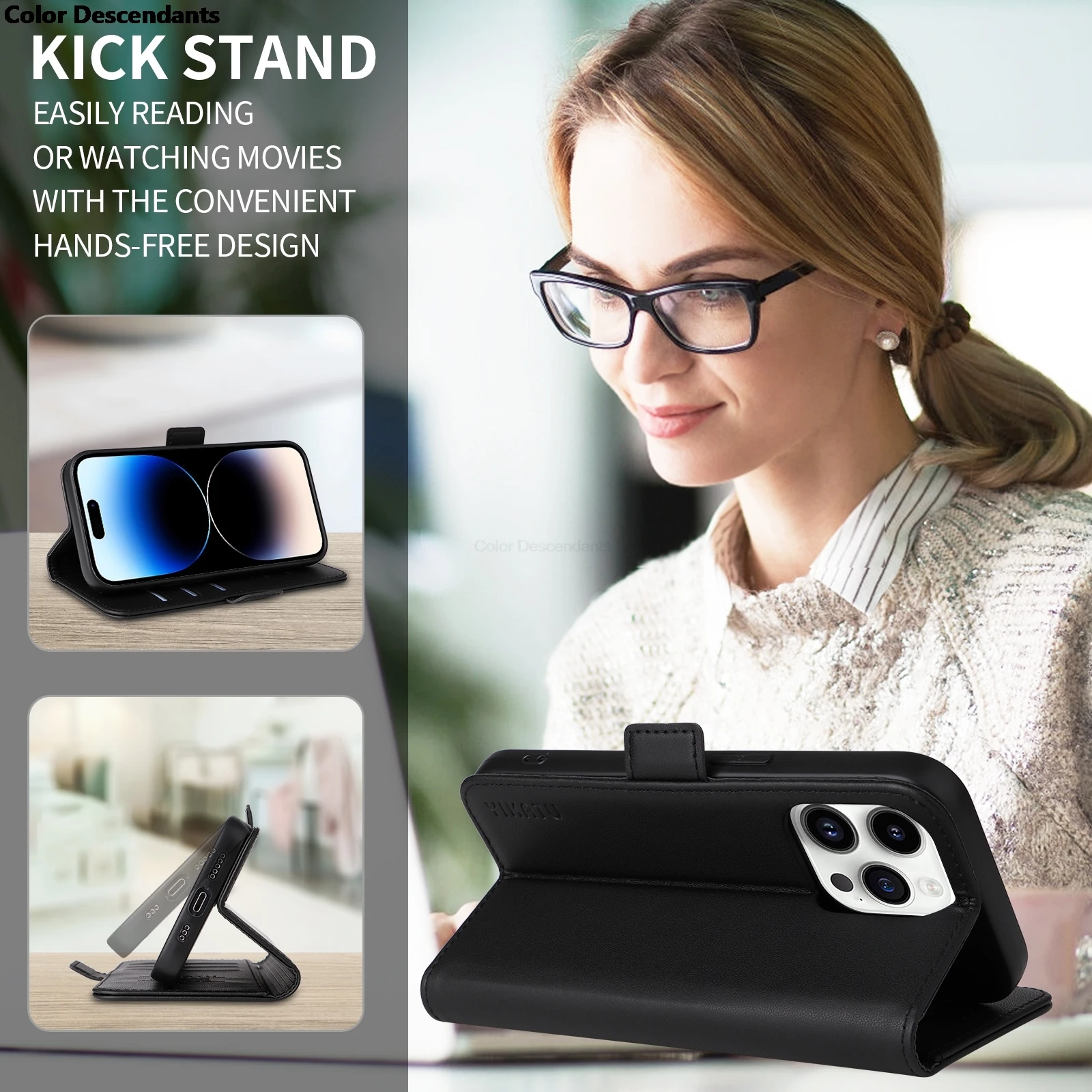 Магнитный чехол-книжка с подставкой для телефона Samsung Galaxy A14 4G SM-A145F A 14 5G A146B 6 &quot