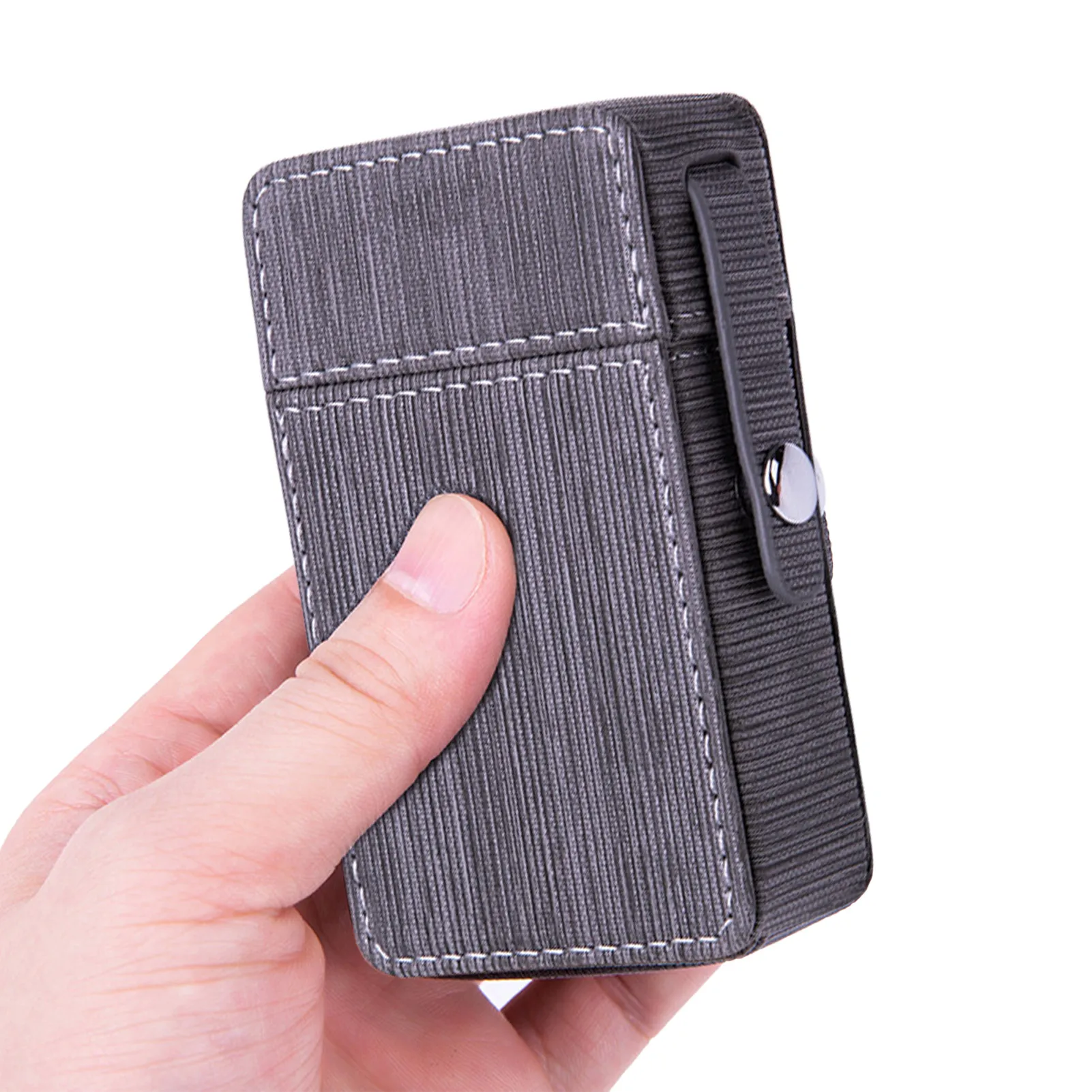 

PU Cigarette Box Case Tobacco Pouch Holder Cigarette Carrying Case Lightweight Box For Men And Women Unisex 20 Capacity