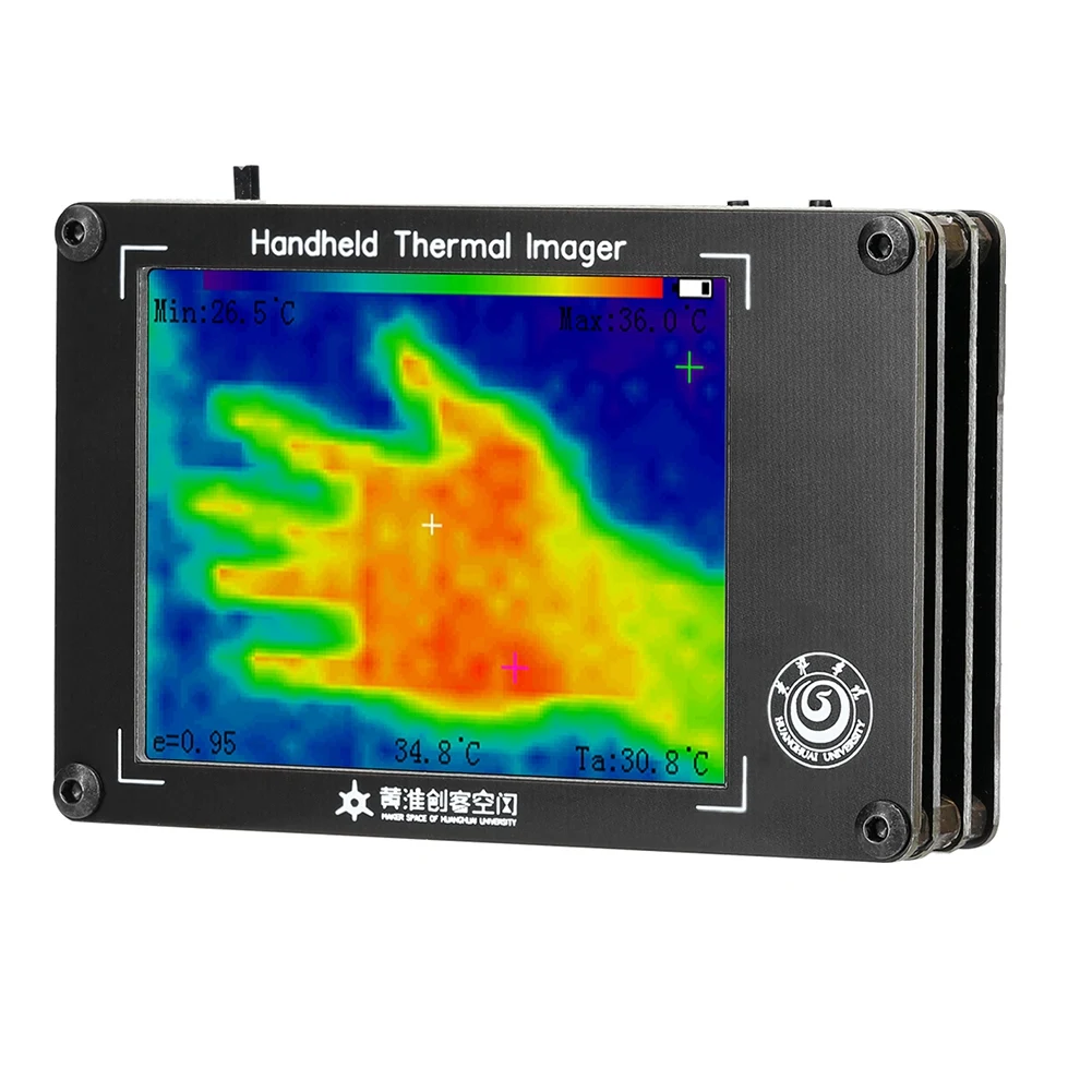 

MLX90640 Multifunction Infrared Imager -40-300℃ Handheld Digital Infrared Thermal Imager 3.4 Inch LCD Display Sensor
