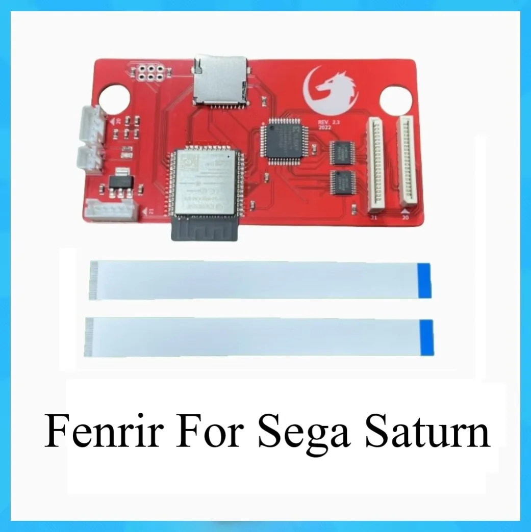 Фото Fenrir Pro Fenrir для Sega Saturn Плата Симуляции CD-привода ODE SAROO PHOEBE RHEZ Wuxi OED/CD Switcher SS MODE Модульный Чип №1