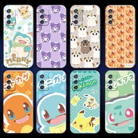 pokemon pikachu cartoon comic for samsung a52 a72 4g 5g phone case silicone cover liquid silicon funda coque back