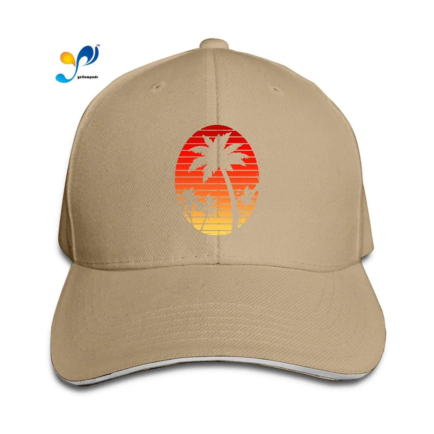 

Moto Gp Baseball Cap For Men Women Sunset With Coconut Trees Men Cotton Classic Adjustable Size Dropshipping