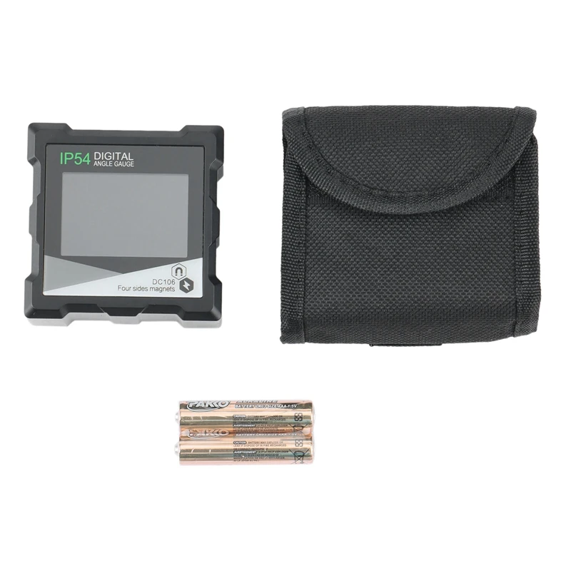 

Digital Protractor Angle Finder With Green Backlight Level Gauge Bevel Gauge Inclinometer With Magnetic Based Waterproof