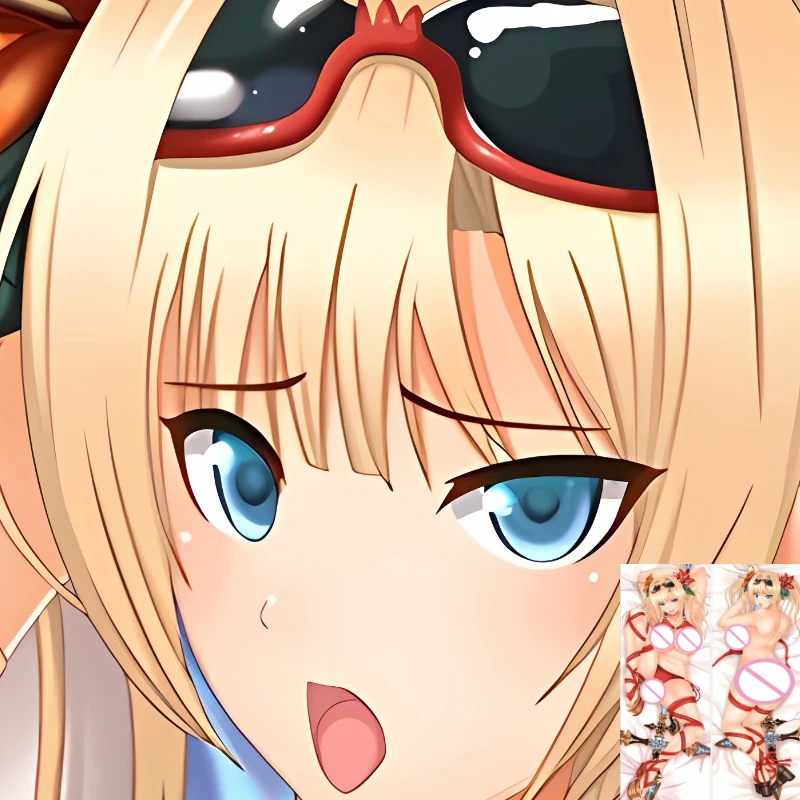 

Подушка Zeta (гранитная фантазия) из аниме Dakimakura, обнимающая полноразмерная подушка для тела, двусторонняя печать, Прямая поставка