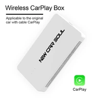 new car soul multimedia video box for carplay wireless carplaywireless android auto adapter 3 in 1 fit for factory carplay