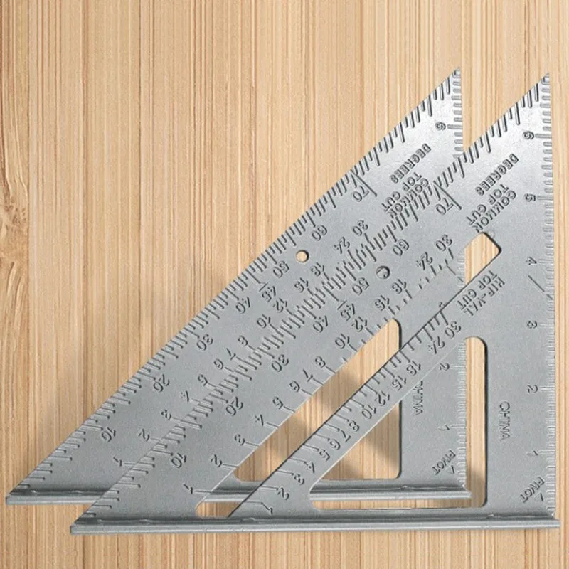 

Линейка треугольная из алюминиевого сплава, 7 дюймов, точность 0,1, 1 шкала