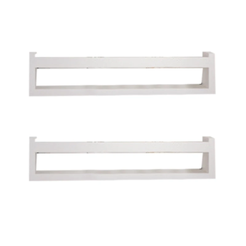 

Nursery Shelves,Set Of 2 Naturel Wood Floating Wall Bookshelf For Kids,Nursery Shelves For Wall,Bathroom Decor