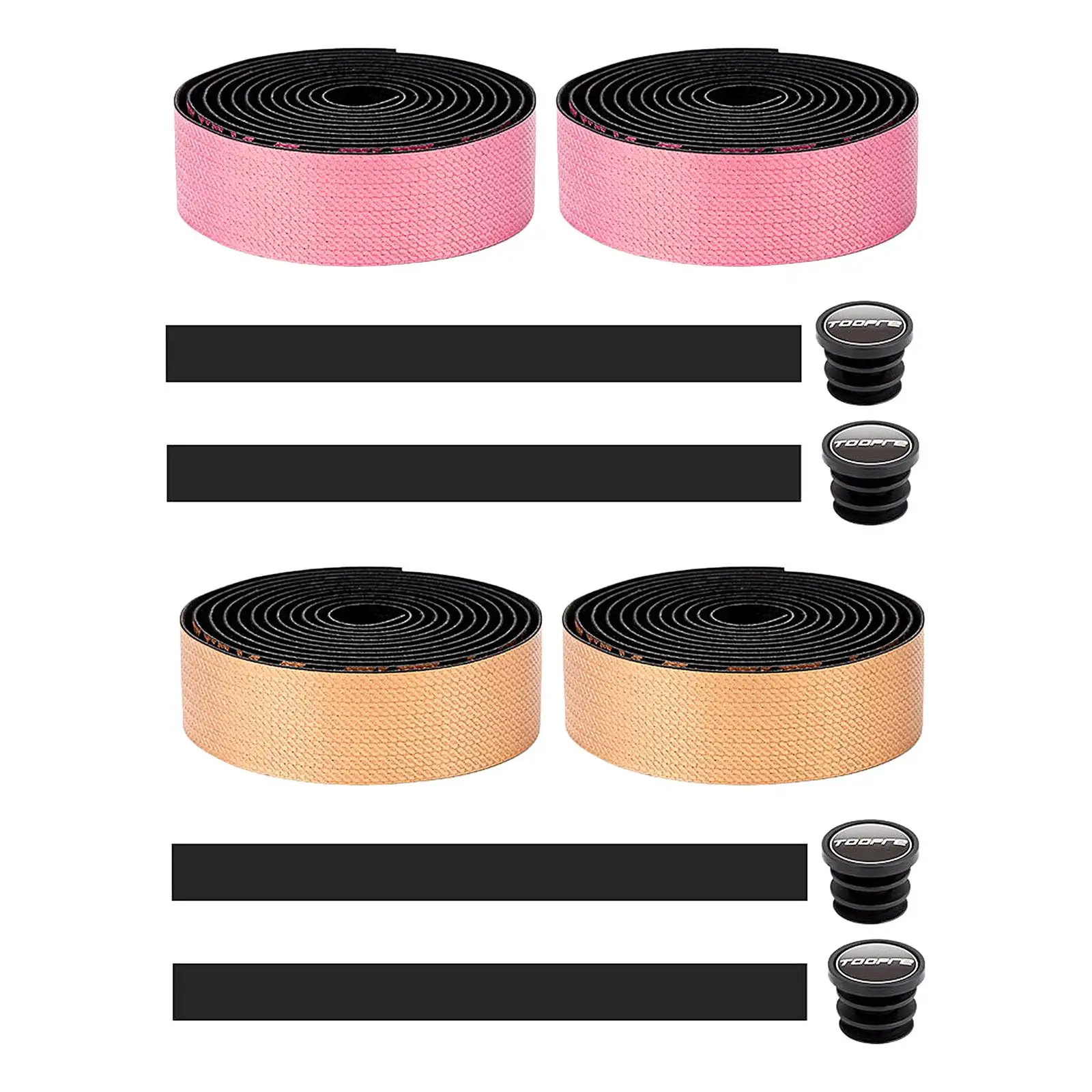 

Road Bike Bicycle Handlebar Tape Cycling Handle Belt Wrap with Bar Plugs