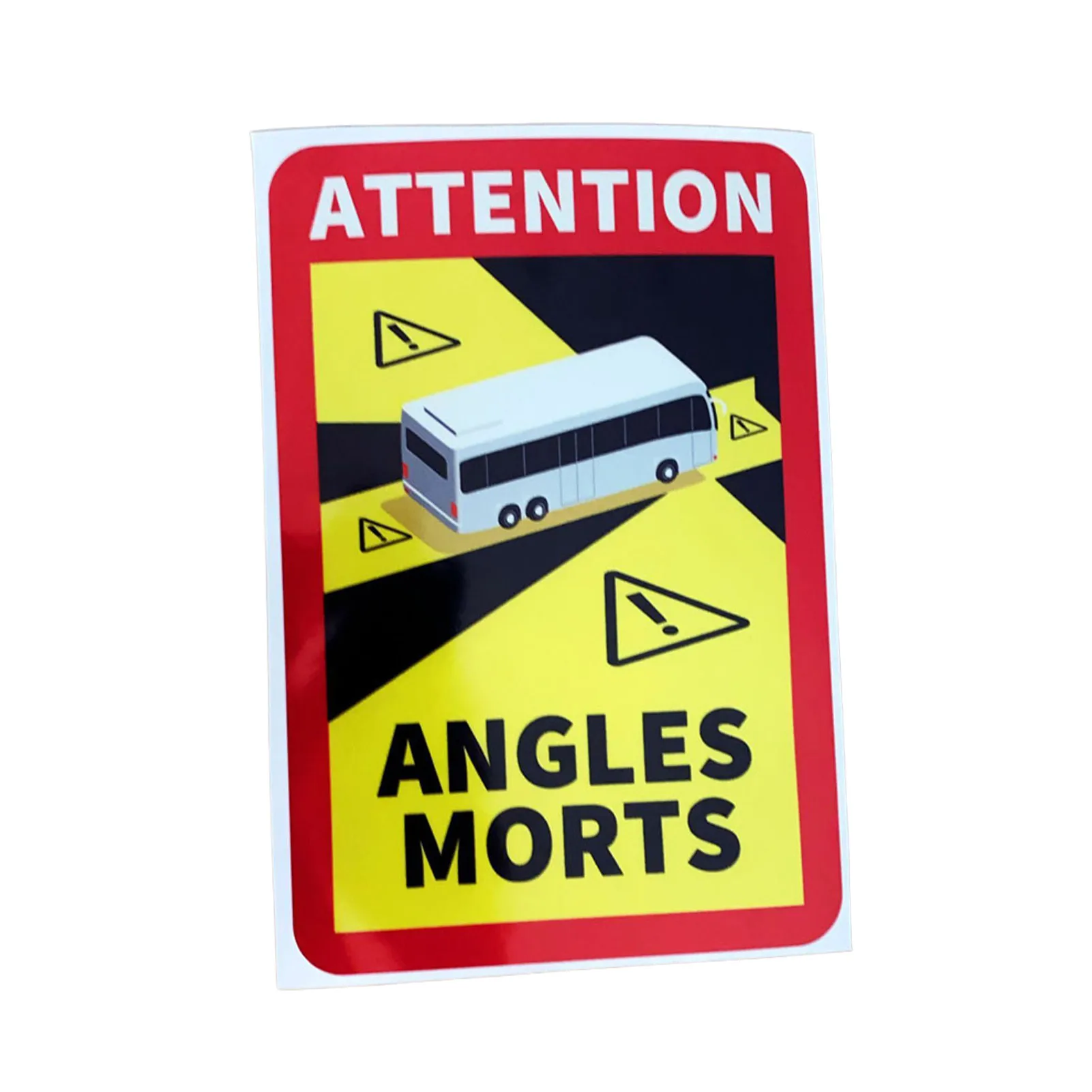 

Dead Angles On Heavy Vehicles Angles Morts Waterproof Sticker France Notice Singe For People Safe Daily Using Transport Sticker