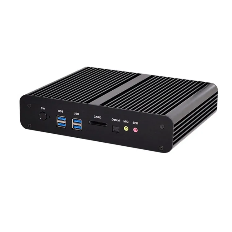 

Xingtac MPC-2166 i7 2*HD-MI 4GB 8GB 16GB RAM 8*USB Fanless Compact Mini Gaming PC Windows