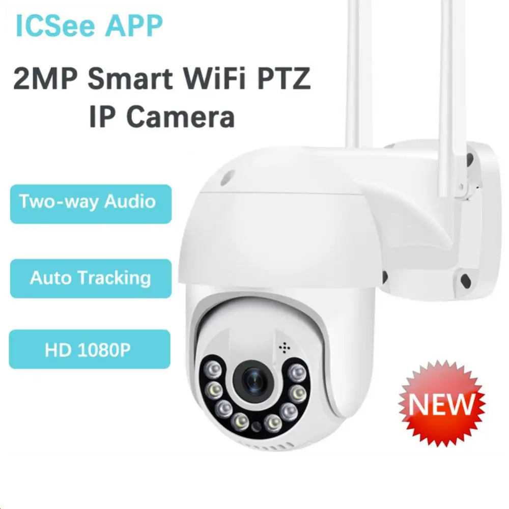 

2 Million Pixel Surveillance Cameras Auto Tracking 2mp Ptz Security Camera Human Detect Ip Camera Smart Home