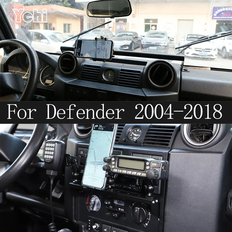 

Автомобильный держатель для Land Rover Defender 90 110 2004-2018, многофункциональный держатель, кронштейн для навигации, автомобильные аксессуары