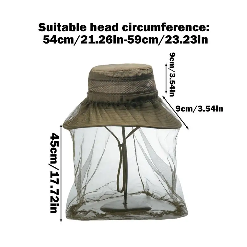 Шляпа с сеткой для головы мужчин защита быстросохнущая летняя солнцезащитная