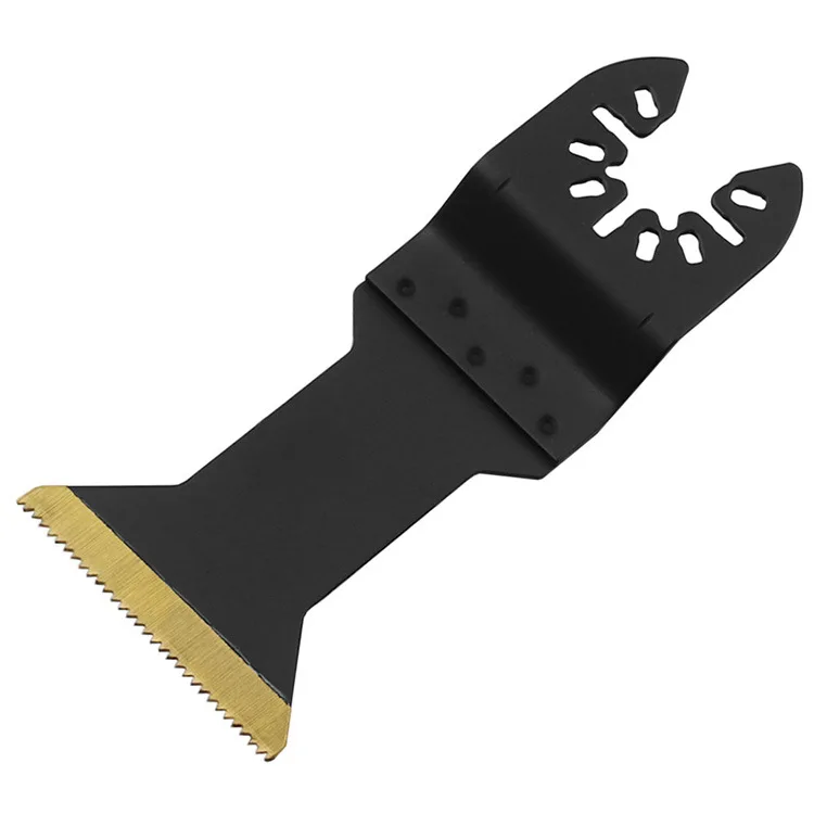 

1PC Titanium Oscillating Multitool Blades Extra-Long Power Cut Saw Blades Fast Speed Cutting for Wood Metal and Hard Material