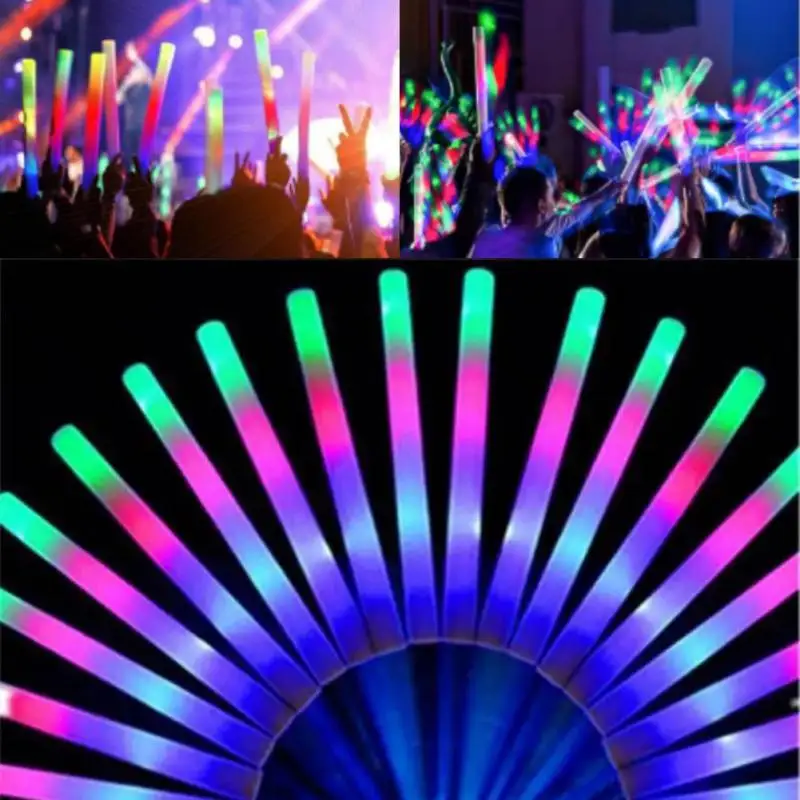 5/12 шт. светящиеся палочки для трубки Cheer Tube темный свет вечеринки оптом красочные
