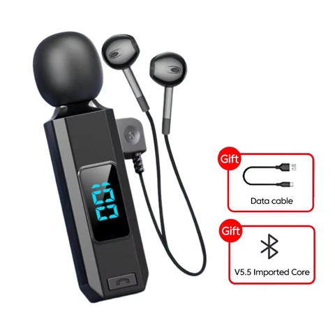Петличный микрофон, беспроводные Bluetooth-наушники, спортивные наушники с защитой от пота, наушники с шумоподавлением и вызовом высокой четкости