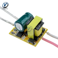 ac to dc 3w led light driver transformer chip power supply switch ac 85 265v dc 9v 12v 3w power supply adapter module board diy